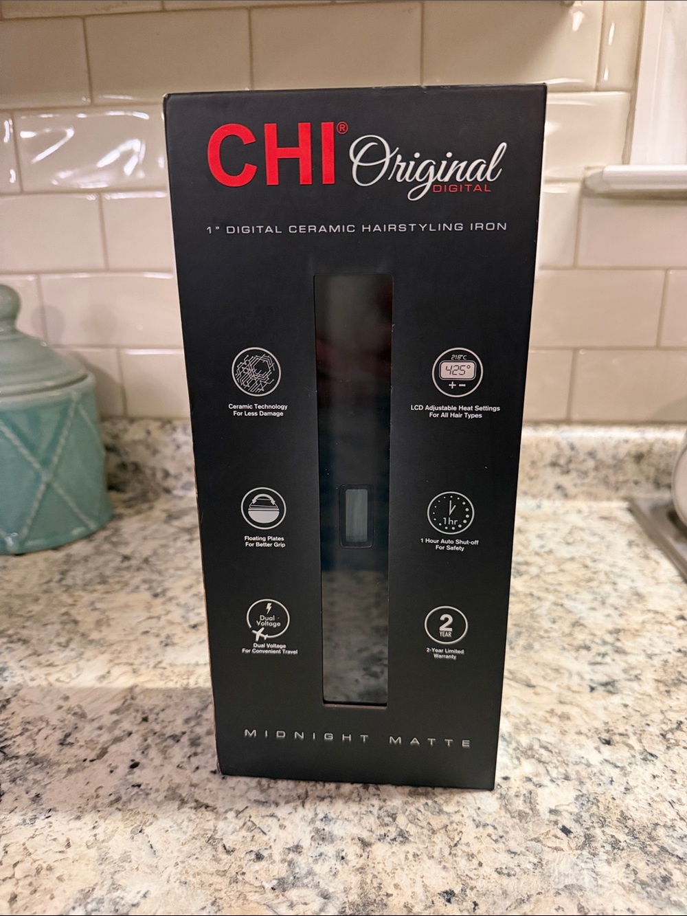 CHI Original Digital 1" Ceramic Hairstyling Iron